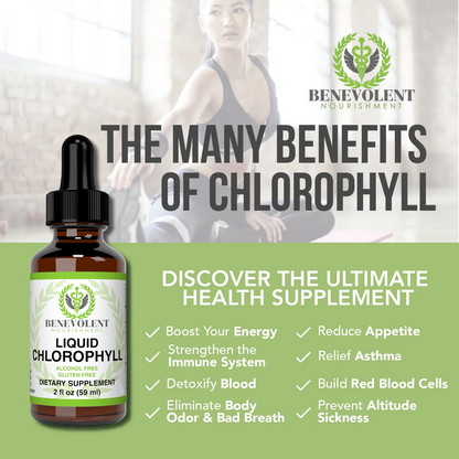 Liquid Chlorophyll Extract Drops (2 oz)