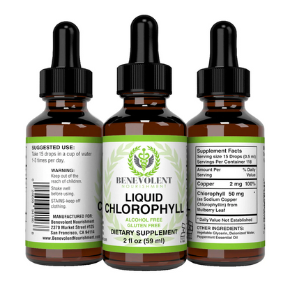 Liquid Chlorophyll Extract Drops (2 oz)